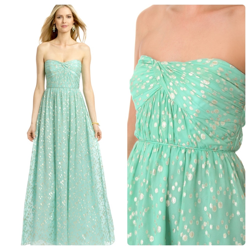 Shoshanna Strapless Maxi